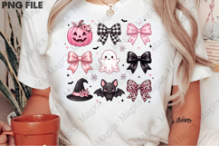 Preppy Halloween Coquette PNG Product Image 2