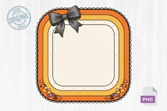 Preppy Halloween Frames Clipart Clipart Product Image 8