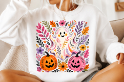 Preppy Halloween Ghost Png Product Image 2