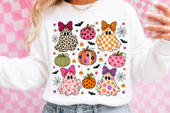 Preppy Halloween Ghost PNG Product Image 3