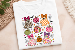 Preppy Halloween Ghost PNG Product Image 4