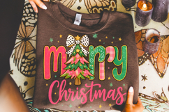 Merry Christmas PNG, Holiday PNG, Christmas Tree PNG, Santa Product Image 2