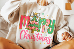 Merry Christmas PNG, Holiday PNG, Christmas Tree PNG, Santa Product Image 3