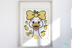 Preppy Lemon Summer Vibes PNG Product Image 3