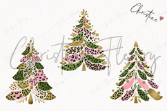 Preppy Christmas Tree Clipart | Christmas PNG Product Image 3