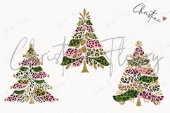 Preppy Christmas Tree Clipart | Christmas PNG Product Image 3