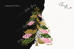 Preppy Christmas Tree Clipart | Christmas PNG Product Image 2