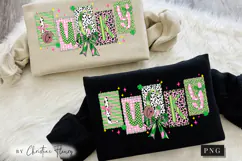 Preppy Coquette Lucky PNG | St Patrick's Day Png Product Image 12