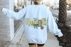 Preppy Coquette Lucky PNG | St Patrick's Day Png Product Image 6