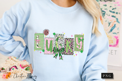 Preppy Coquette Lucky PNG | St Patrick's Day Png Product Image 9