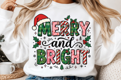 Preppy Merry And Bright Christmas PNG Product Image 2