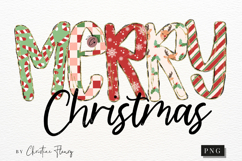 Preppy Merry Christmas PNG Product Image 4