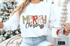 Preppy Merry Christmas PNG Product Image 5