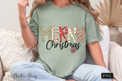 Preppy Merry Christmas PNG Product Image 8