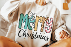 Merry Christmas PNG, Holiday PNG, Christmas Tree PNG, Santa Product Image 3