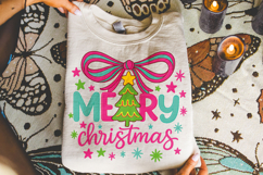 Merry Christmas PNG, Christmas Coquette PNG, Holiday PNG Product Image 3