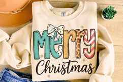 Merry Christmas PNG, Holiday PNG, Christmas Tree PNG, Santa Product Image 1
