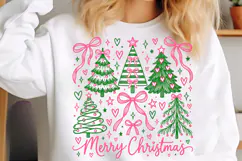 Preppy Merry Christmas PNG Product Image 5