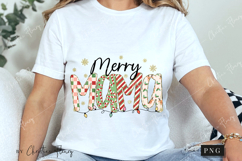 Preppy Merry Mama PNG Product Image 3