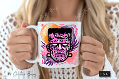 Preppy Halloween Monster PNG Product Image 2