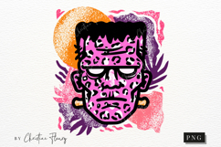 Preppy Halloween Monster PNG Product Image 4