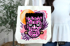Preppy Halloween Monster PNG Product Image 6