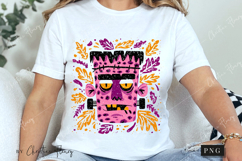 Preppy Halloween Monster PNG Product Image 3