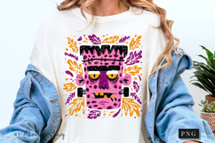 Preppy Halloween Monster PNG Product Image 5