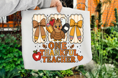 Preppy One Thankful Teacher Png,Teacher coquette pencil png Product Image 4