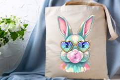 Preppy Painted Bunny for Easter PNG Product Image 3