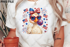 Preppy Patriotic Goose PNG Product Image 2