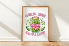 Preppy Pickles &amp; Jesus PNG Product Image 4
