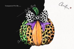 Leopard Print Pumpkins | Fall Png Product Image 2