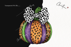 Leopard Print Pumpkins | Fall Png Product Image 2