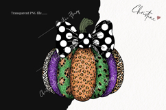 Leopard Print Pumpkins | Fall Png Product Image 2