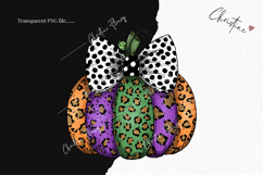 Leopard Print Pumpkins | Fall Png Product Image 2