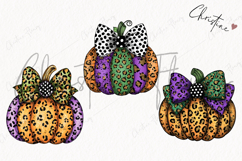 Leopard Print Pumpkins | Fall Png Product Image 3