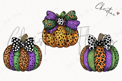 Leopard Print Pumpkins | Fall Png Product Image 3