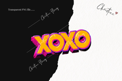 Preppy Retro Valentines Clipart | Valentine's Day PNG Product Image 2