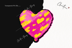 Preppy Retro Valentines Clipart | Valentine's Day PNG Product Image 2