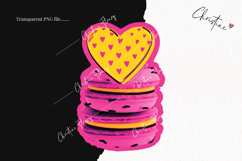 Preppy Retro Valentines Clipart | Valentine's Day PNG Product Image 2