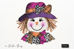 Preppy Halloween Scarecrow PNG Product Image 4