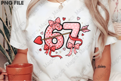 Preppy Six Seven Valentine PNG Product Image 2