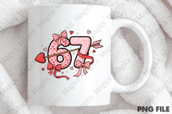 Preppy Six Seven Valentine PNG Product Image 4
