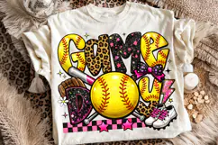 Game Day Softball PNG Sublimation, Softball Mama PNG, Sports Product Image 2