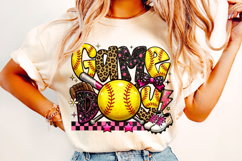Game Day Softball PNG Sublimation, Softball Mama PNG, Sports Product Image 3