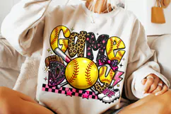 Game Day Softball PNG Sublimation, Softball Mama PNG, Sports Product Image 4
