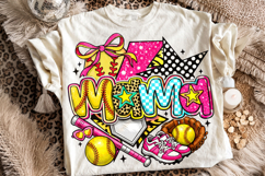 Softball Mama PNG, Game Day Softball PNG Sublimation, Sports Product Image 1