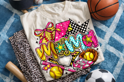 Softball Mama PNG, Game Day Softball PNG Sublimation, Sports Product Image 2