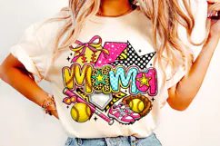 Softball Mama PNG, Game Day Softball PNG Sublimation, Sports Product Image 3